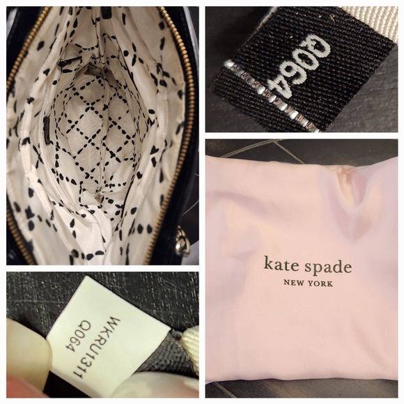 KATE SPADE Plisse Priti Ruffled Tote Patent Leather handles - Picture 15 of 16